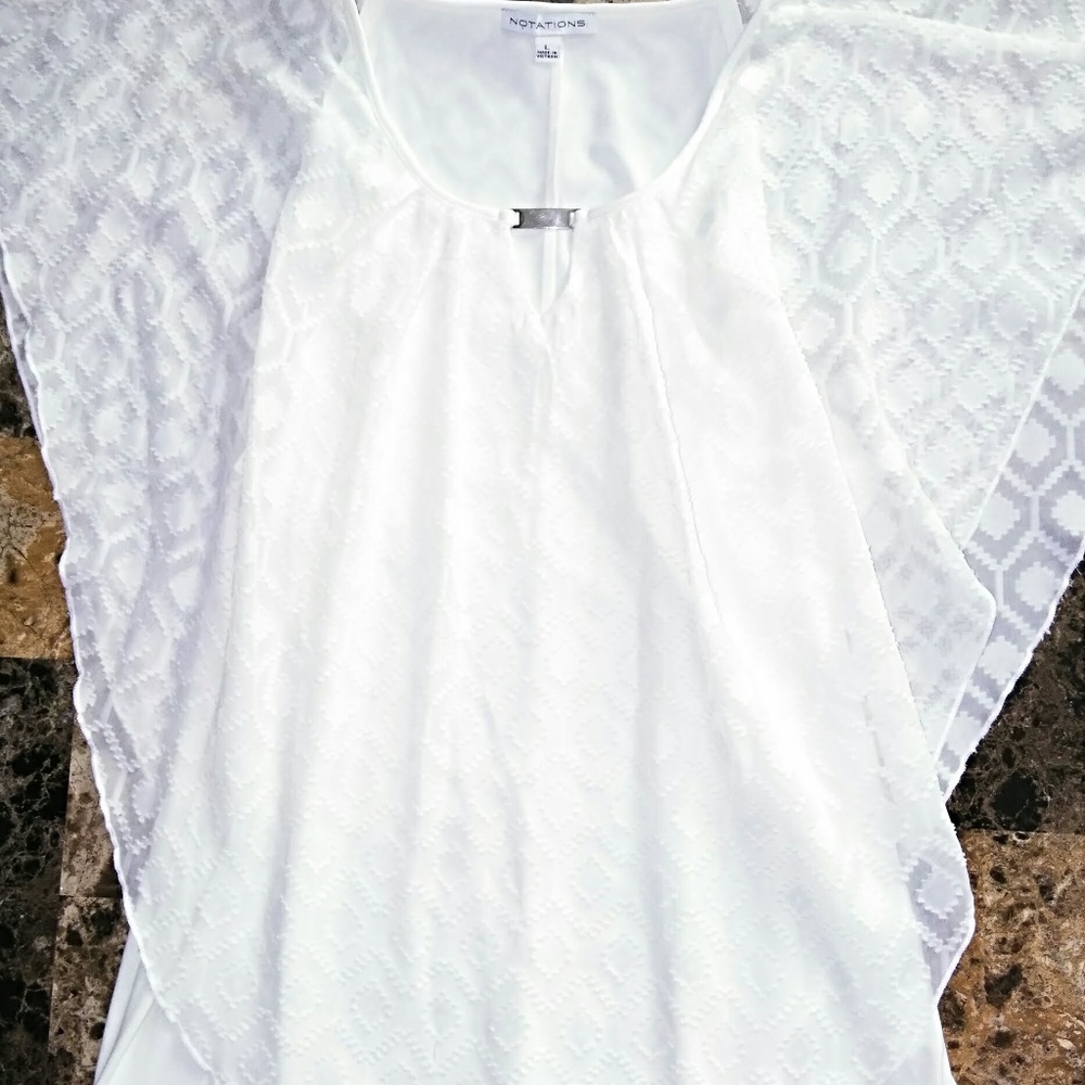 Notations Size Large Blouse